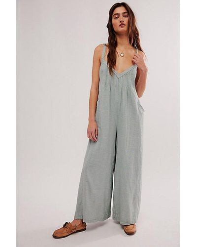 Free People Drifting Dreams One-Piece - Gray