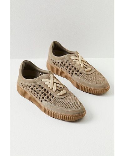 Free People Wimberly Woven Sneakers - Natural