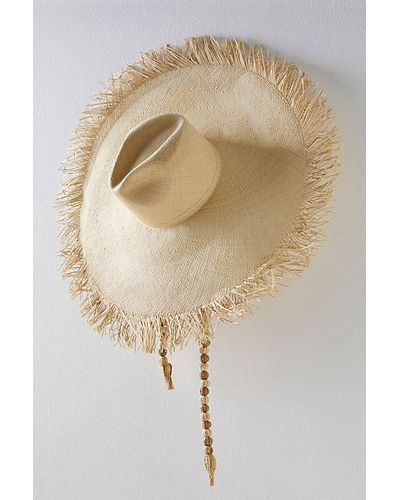 Free People Pajara Pinta Venus Hat - Natural