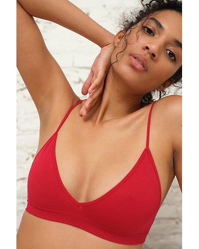 Intimately By Free People Baseline Bralette - Red