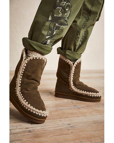 Mou Creston Boots - Green