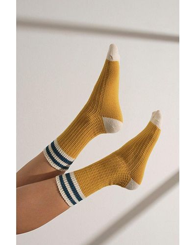 Free People Jackson Cozy Stripe Socks - Multicolor