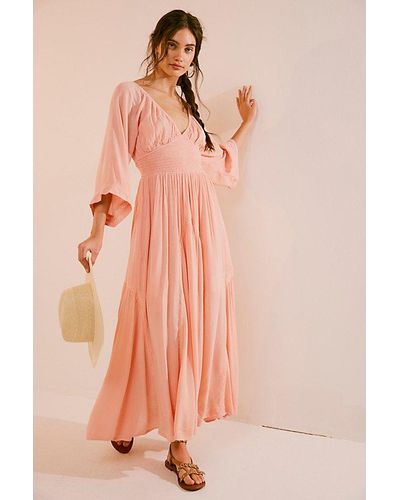 Free People Dixie Maxi - Pink