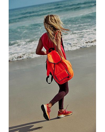 Free People Hitchhiker Reflective Backpack - Orange