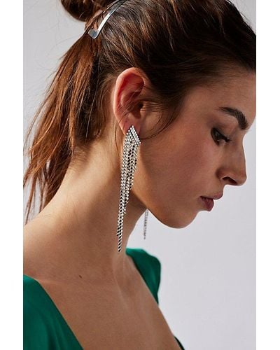 Free People Aretha Earrings - Brown