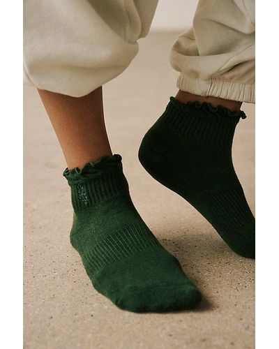 Fp Movement Movement Classic Ruffle Socks - Green