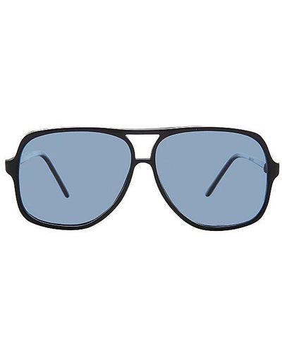 Free People Vintage Feller Sunglasses Selected - Blue
