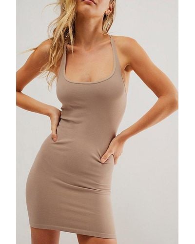 Free People Everyday Scooped Seamless Slip - Natural