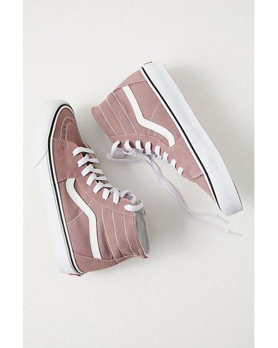 Vans Sk8-Hi Top Sneakers - Pink