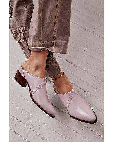 Free People New Frontier Western Mules - Brown