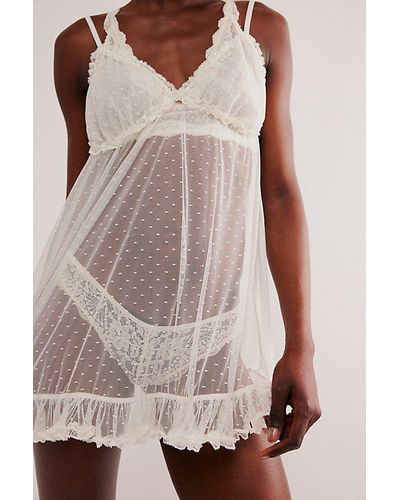 Intimately By Free People Heart To Heart Mini Slip - Pink