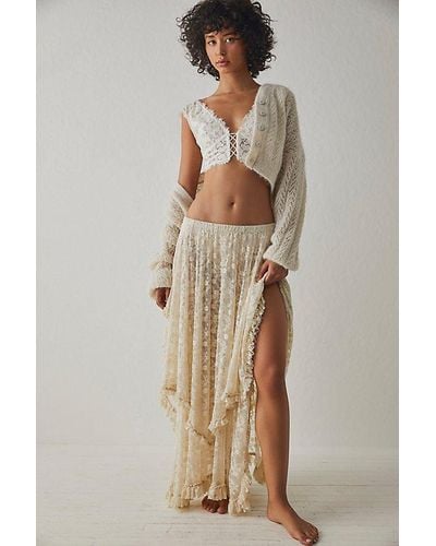 Intimately By Free People French Courtship Half Slip - Natural