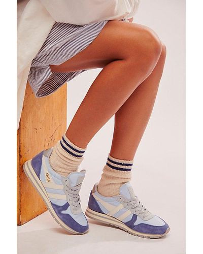 Gola Daytona Chute Sneakers At Free People In Ice Blue/moonlight, Size: Us 8 - Multicolor