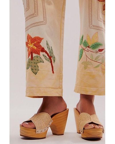 Free People Day Dreamer Clogs - Natural