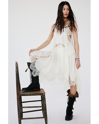 A.s.98 Elisa Tall Lace Up Boots - White
