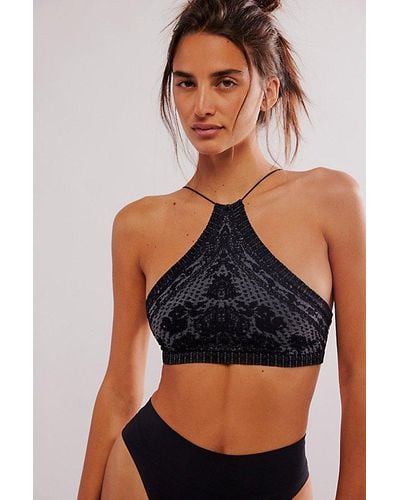 Intimately By Free People Pretty Little Seamless Bralette - Black
