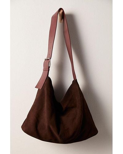 Free People Shapeshifter Slouchy Bag - Brown