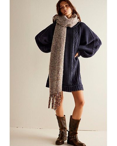 Free People We The Free The Feels Cable Sweater - Natural
