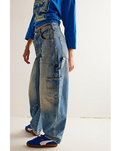 Wrangler Barrel Jeans Blue
