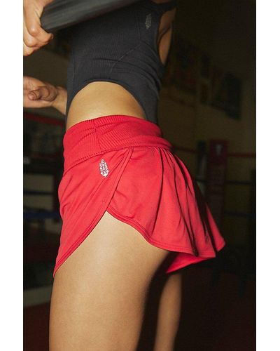 Fp Movement Game Time Shorts - Red