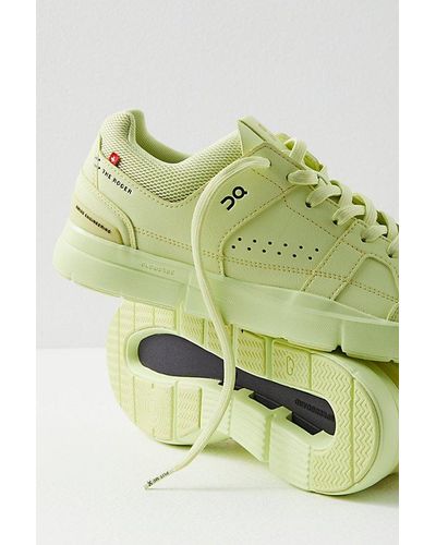 On Shoes The Roger Clubhouse Tennis Sneakers - Green