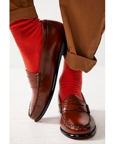 G.H. Bass & Co. G. H. Bass Whitney Loafer At Free People In Cognac, Size: Us 6 - Multicolour