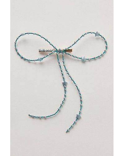 Free People Pretty In Pearls Exaggerated Bow - Multicolour
