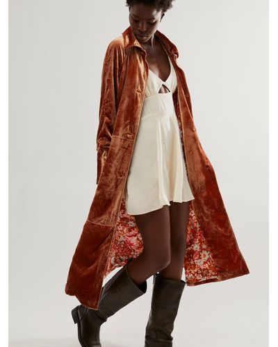 Red Free People Coats for Women | Lyst