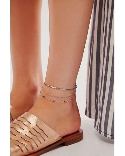 Free People Everything I Wanted Anklet - Brown