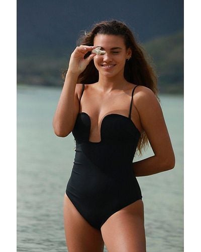 Free People It's Now Cool The Curve One-piece Swimsuit - Black