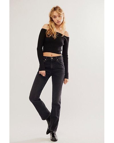 Citizens of Humanity Zurie Straight-leg Jeans - Black