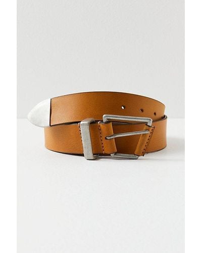 Free People We The Free Getty Leather Belt - Multicolour