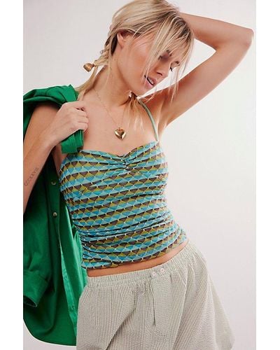 Free People New Love Cami - Green