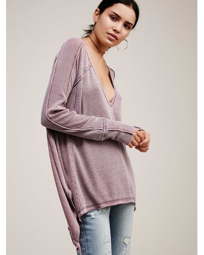 Free People We The Free Pacific Thermal - Pink