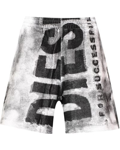 DIESEL Track Shorts - Grey