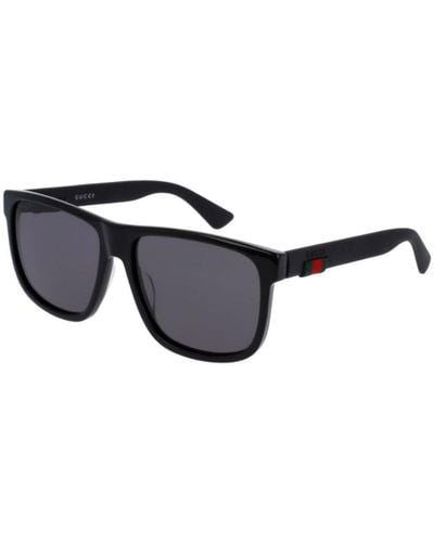 Gucci Sunglasses GG0010S - Gray