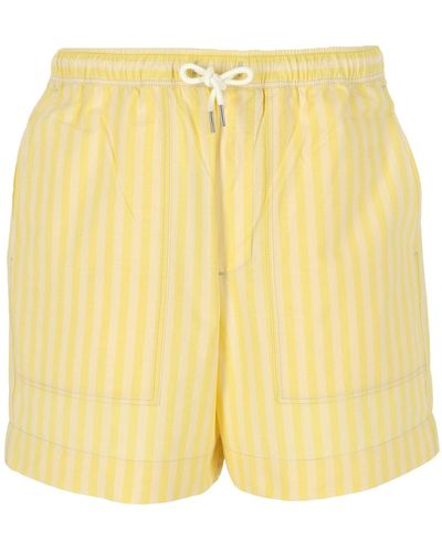 Maison Kitsuné Shorts - Yellow
