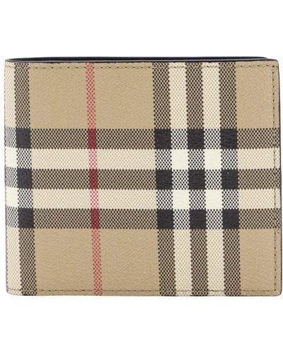 Burberry Wallet - Natural