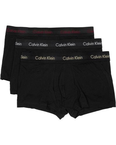 Calvin Klein Low Rise Boxer - Black