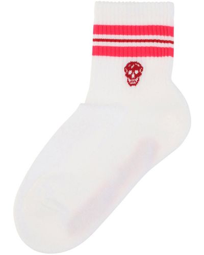 Alexander McQueen Socks - White