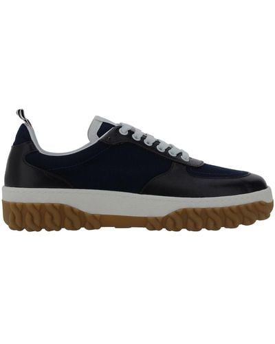 Thom Browne Letterman Sneakers - Blue
