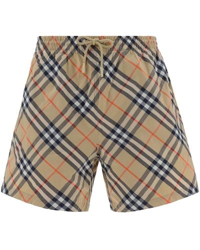 Burberry Swim Shorts - Gray
