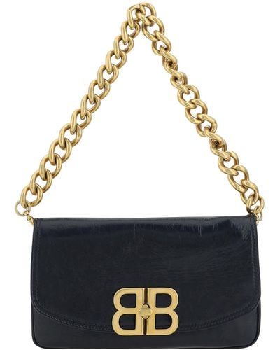 Balenciaga Flap Bb Handbag - Blue