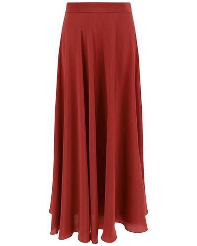Gianluca Capannolo Louise Maxi Skirt - Red