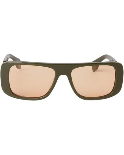 Marcelo Burlon Sunglasses Polygala Sunglasses - Brown