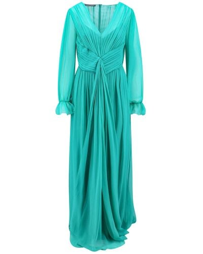 Alberta Ferretti Long Dress - Blue