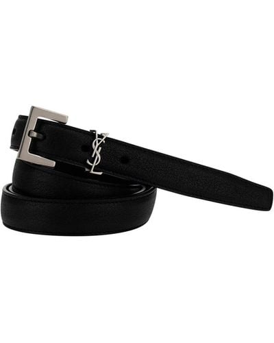 Saint Laurent Belts E Braces - Black