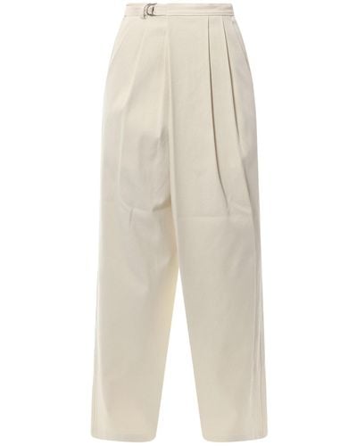 LE17SEPTEMBRE Trousers - White