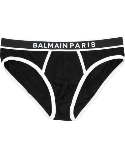 Balmain Cotton Briefs - Black