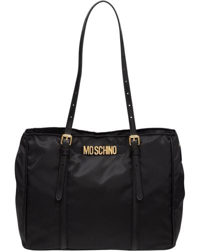 Moschino Tote Bag - Black